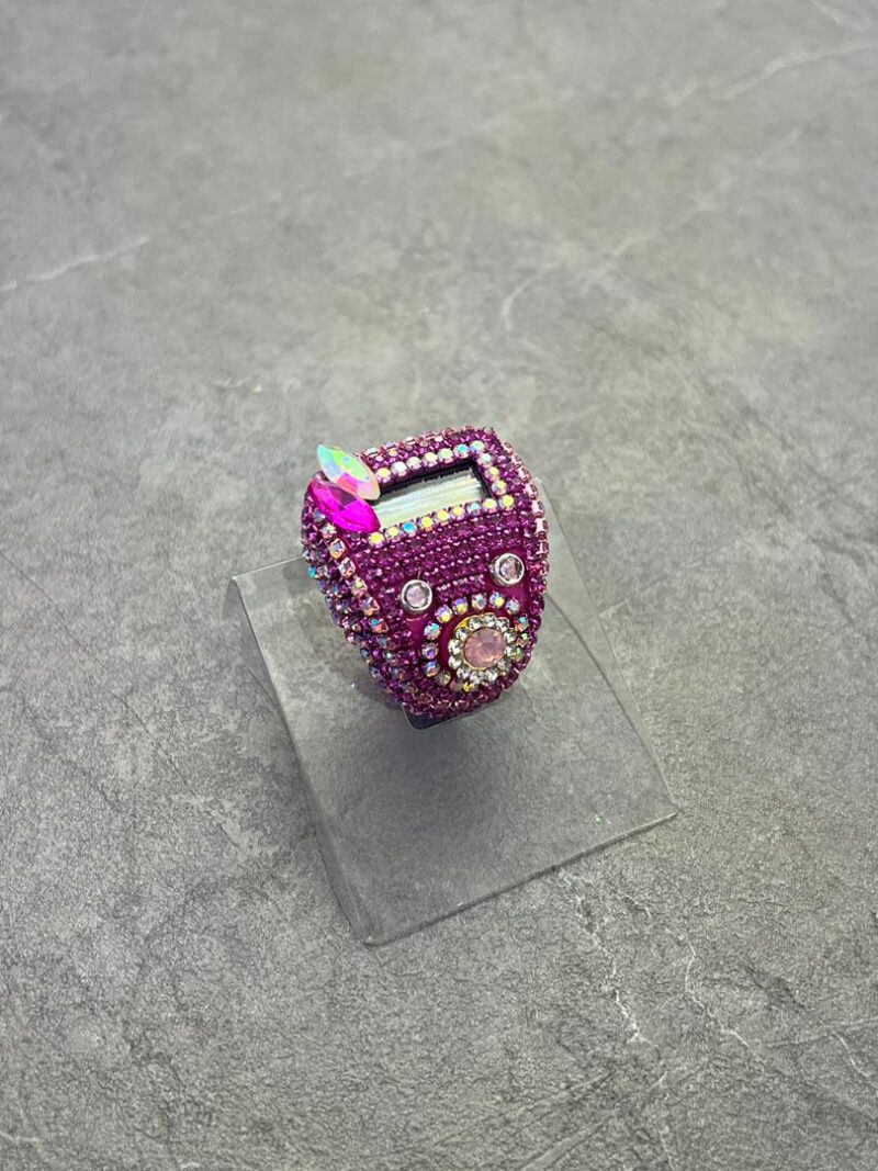 ذکرشمار انگشتری نگین دار کد 1531 - تصویر 1