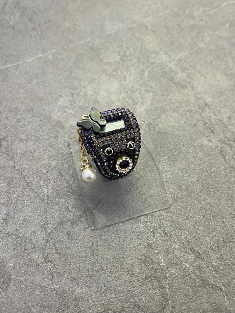 ذکرشمار انگشتری نگین دار کد 1534 - تصویر 1