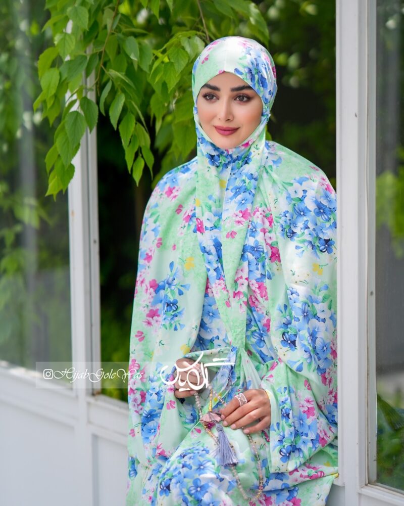 چادر نماز کیسه ای نوجوان کد 1813 - تصویر 1