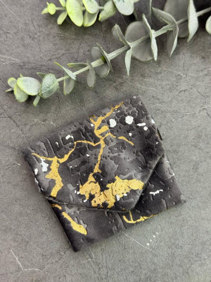 1946 جانماز جیبی مخمل طرحدار کد 1946 - تصویر 1