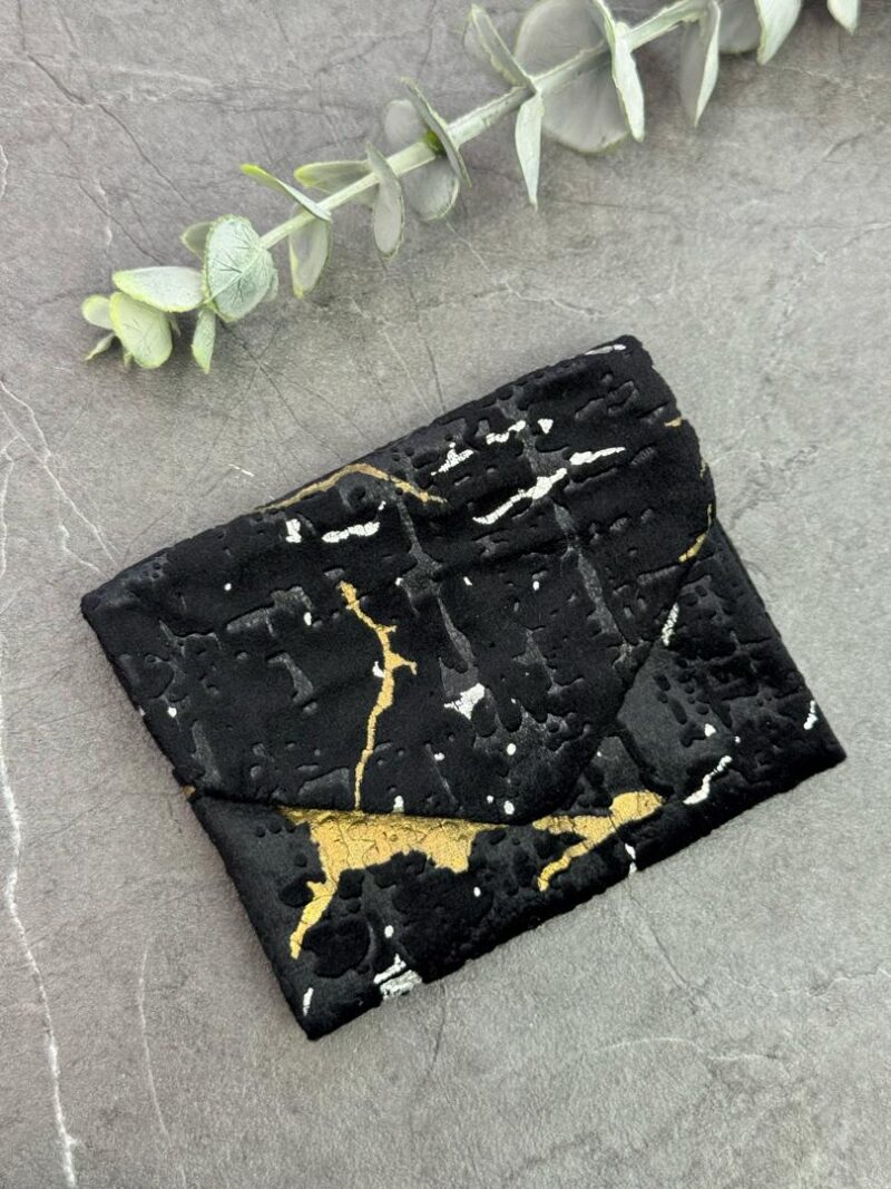 1948 جانماز جیبی مخمل طرحدار کد 1948 - تصویر 1