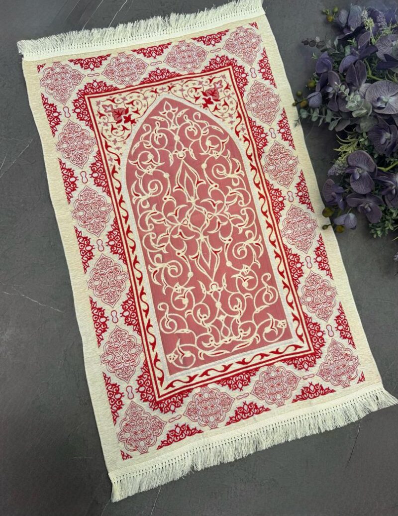 1977 سجاده مخمل طرحدار کد 1977 - تصویر 1