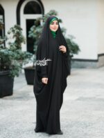 چادر مشکی بحرینی شطرنجی کد 1749