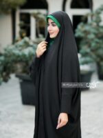 چادر مشکی بحرینی شطرنجی کد 1749 - Image 2