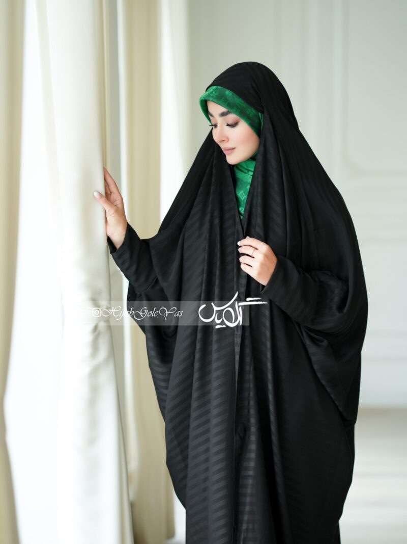 چادر مشکی بحرینی لاینی کد 1747 - Image 2