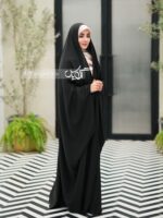 چادر مشکی عربی شطرنجی کد ۱745