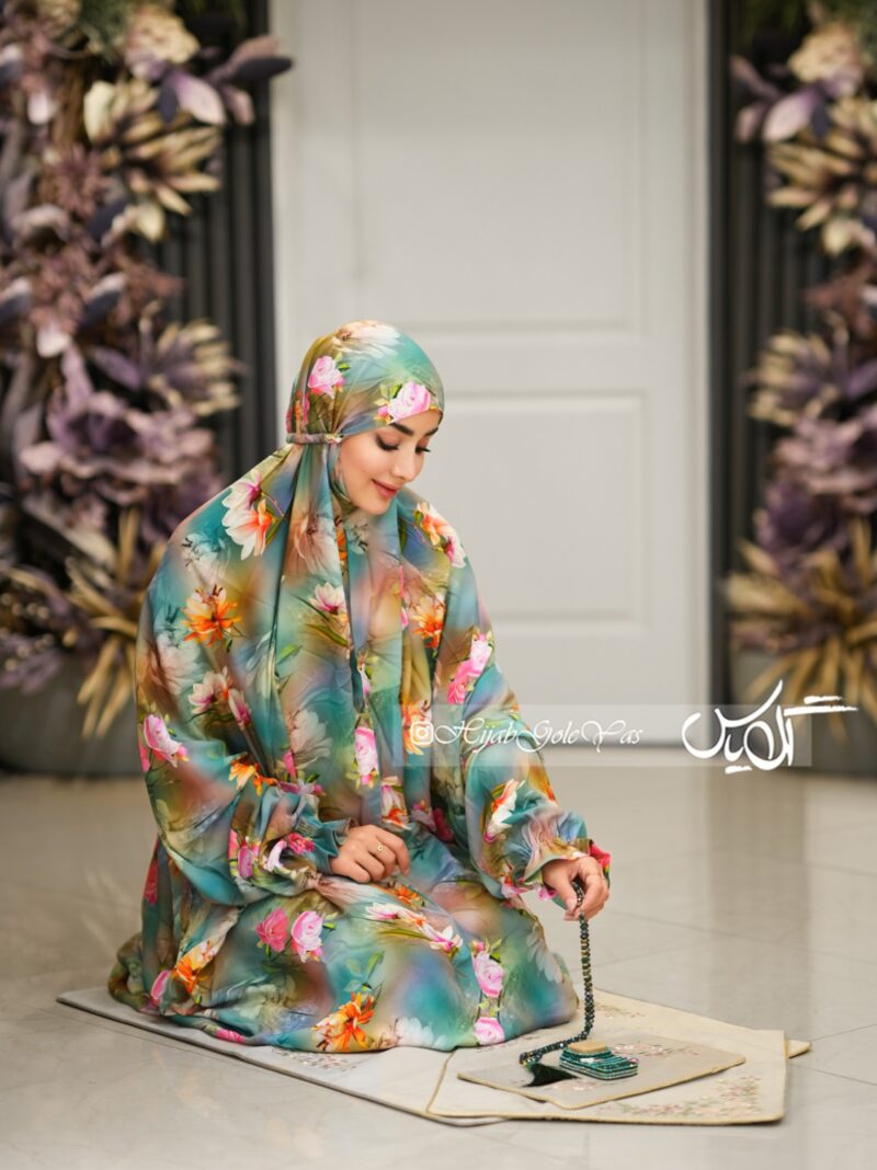 چادر نماز آستین دار کد 3087 - Image 1