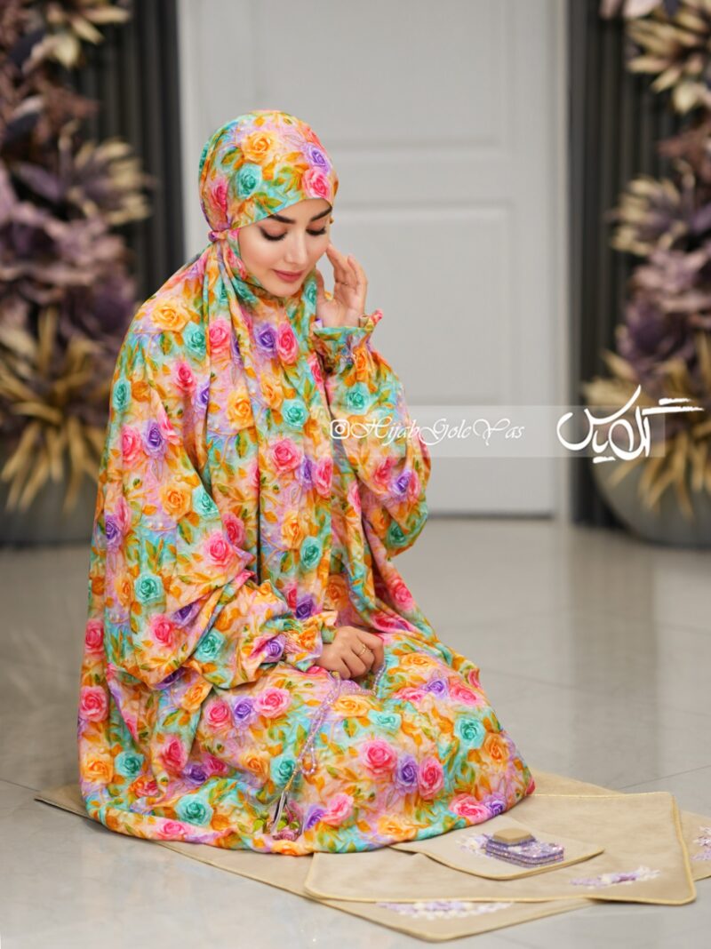 چادر نماز آستین دار کد 4008 - Image 1