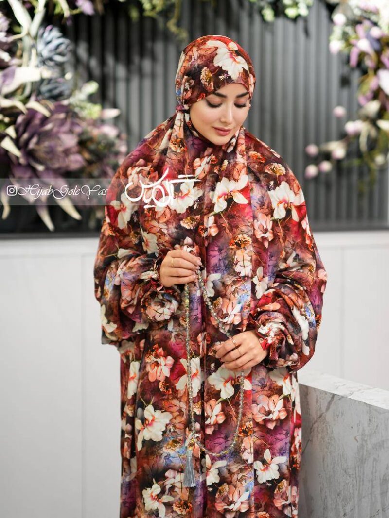 چادر نماز آستین دار کد 4035 - Image 1