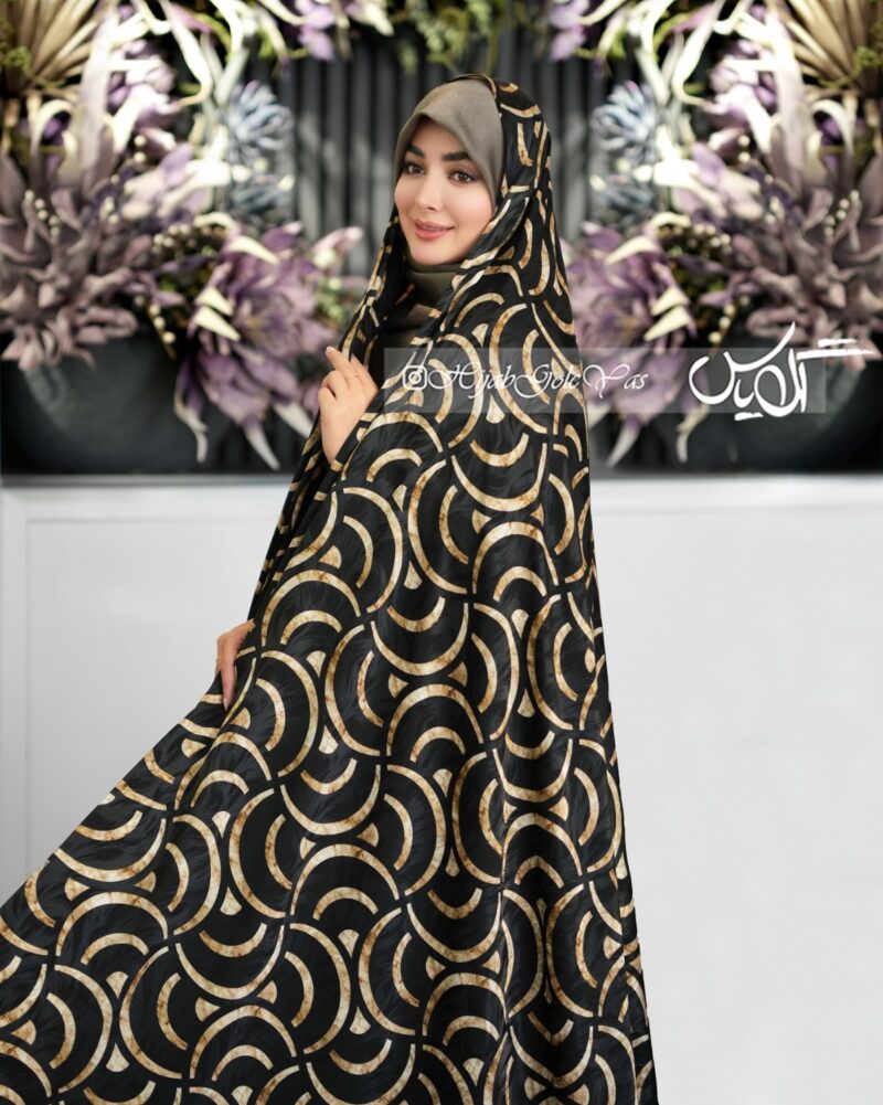 چادر رنگی سیلک ژاکارد کد 5159 - Image 1