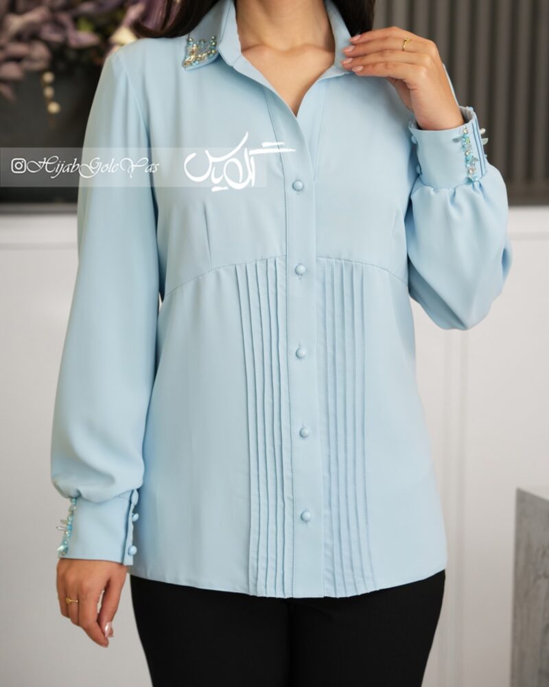 شومیز نیلا کد 5152 - Image 1