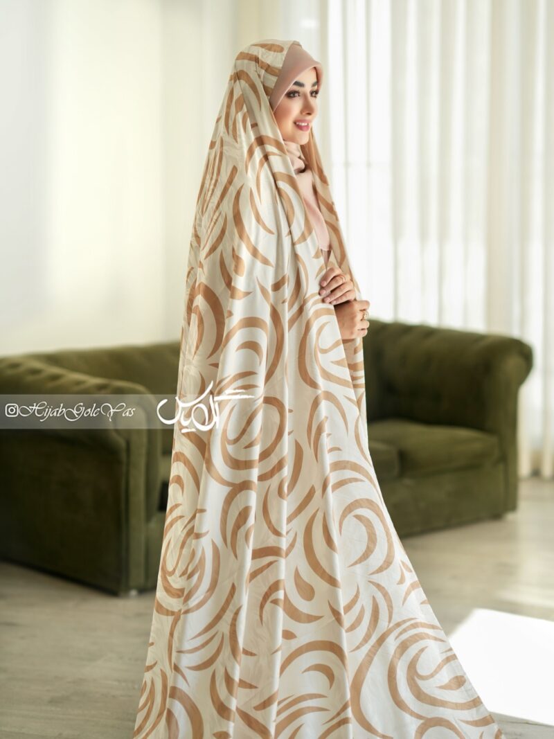 چادر رنگی سیلک ژاکارد کد 5162 - Image 1