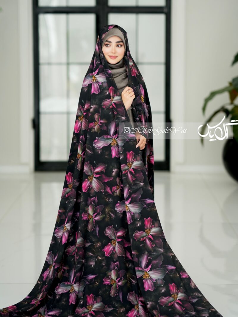 چادر رنگی سیلک اندونزی کد 5179 - Image 1