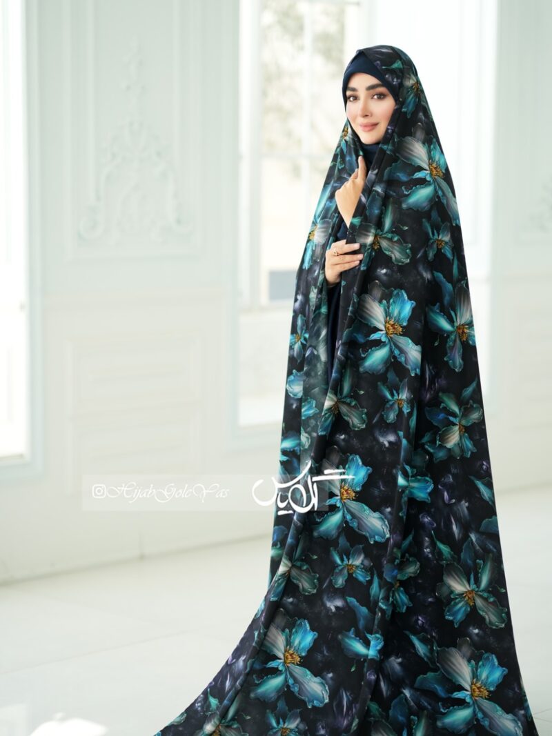 چادر رنگی سیلک اندونزی کد 5180 - Image 1