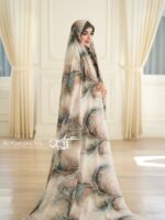 چادر رنگی سیلک اندونزی کد 5186