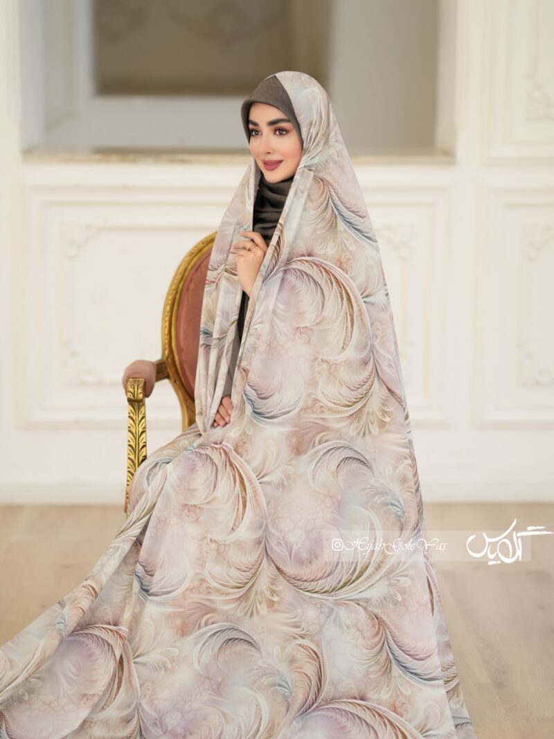 چادر رنگی سیلک اندونزی کد 5189 - Image 1