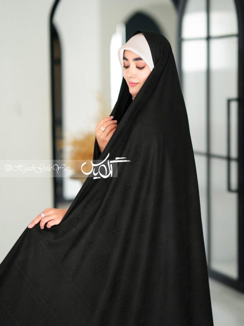 چادر مشکی طرح دار ویتنام کد 5293 - Image 1