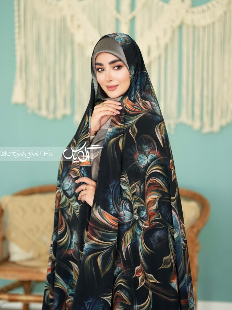 چادر رنگی سیلک اندونزی کد 5360 - Image 1