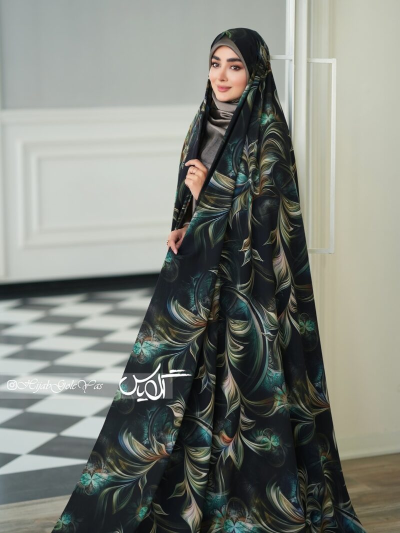 چادر رنگی سیلک اندونزی کد 5362 - Image 1