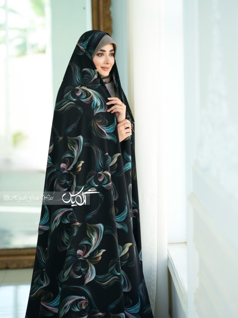 چادر رنگی سیلک اندونزی کد 5363 - Image 1