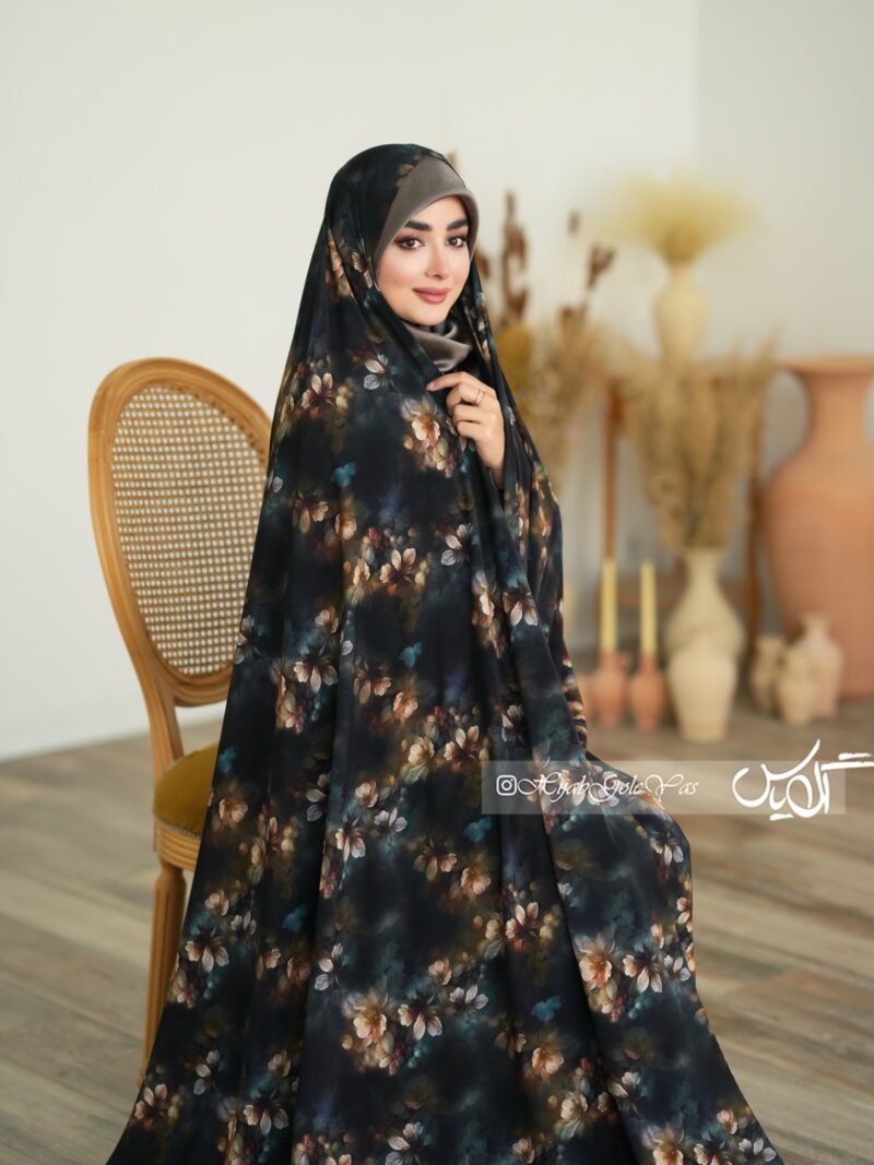چادر رنگی سیلک اندونزی کد 5366 - Image 1