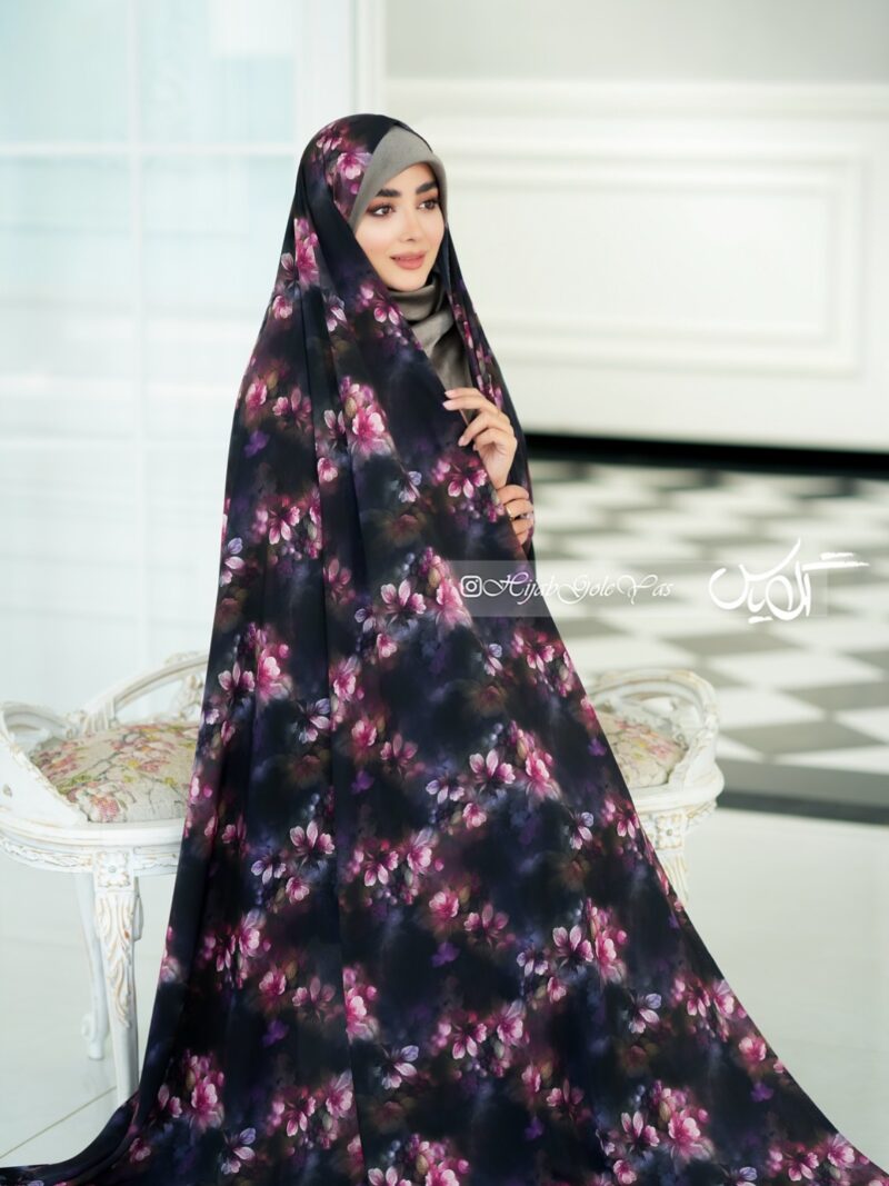 چادر رنگی سیلک اندونزی کد 5368 - Image 1