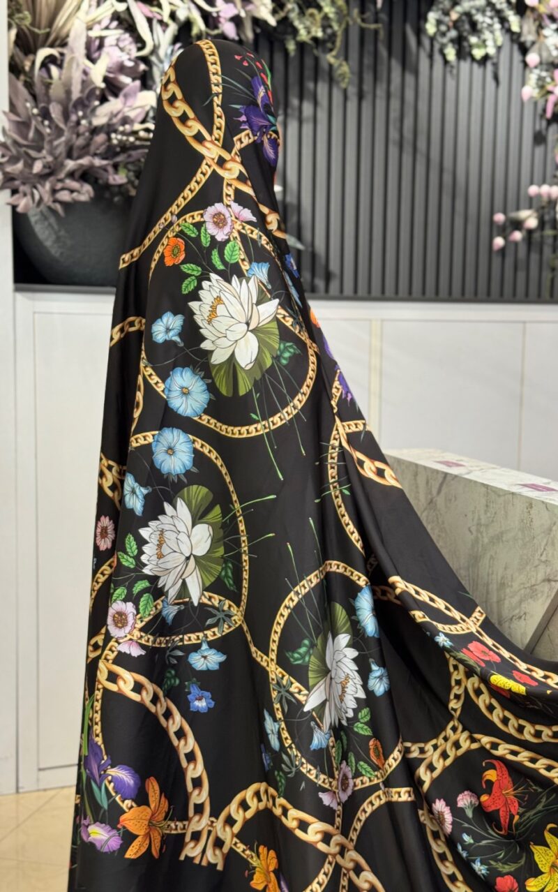 چادر رنگی سیلک اندونزی کد 5400 - Image 1