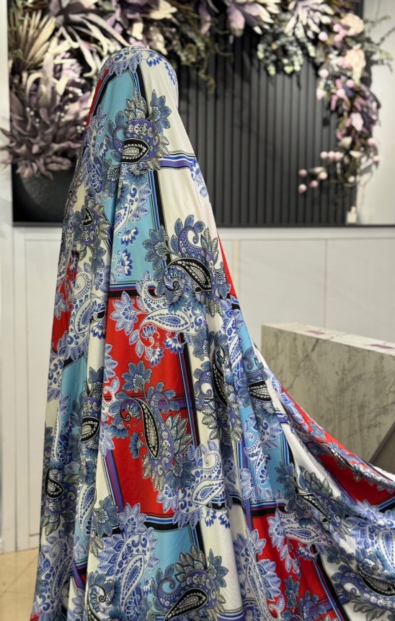 چادر رنگی سیلک وارداتی کد 5407 - Image 1