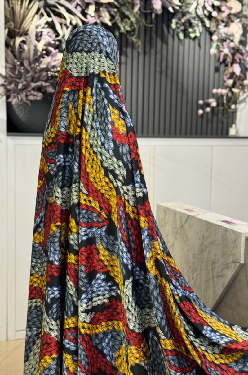 چادر رنگی سیلک وارداتی کد 5408 - Image 1
