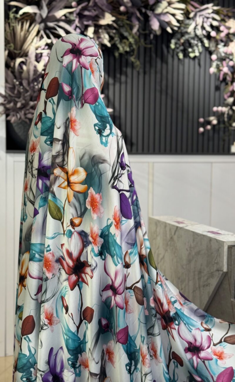 چادر رنگی سیلک اندونزی کد 5413 - Image 1
