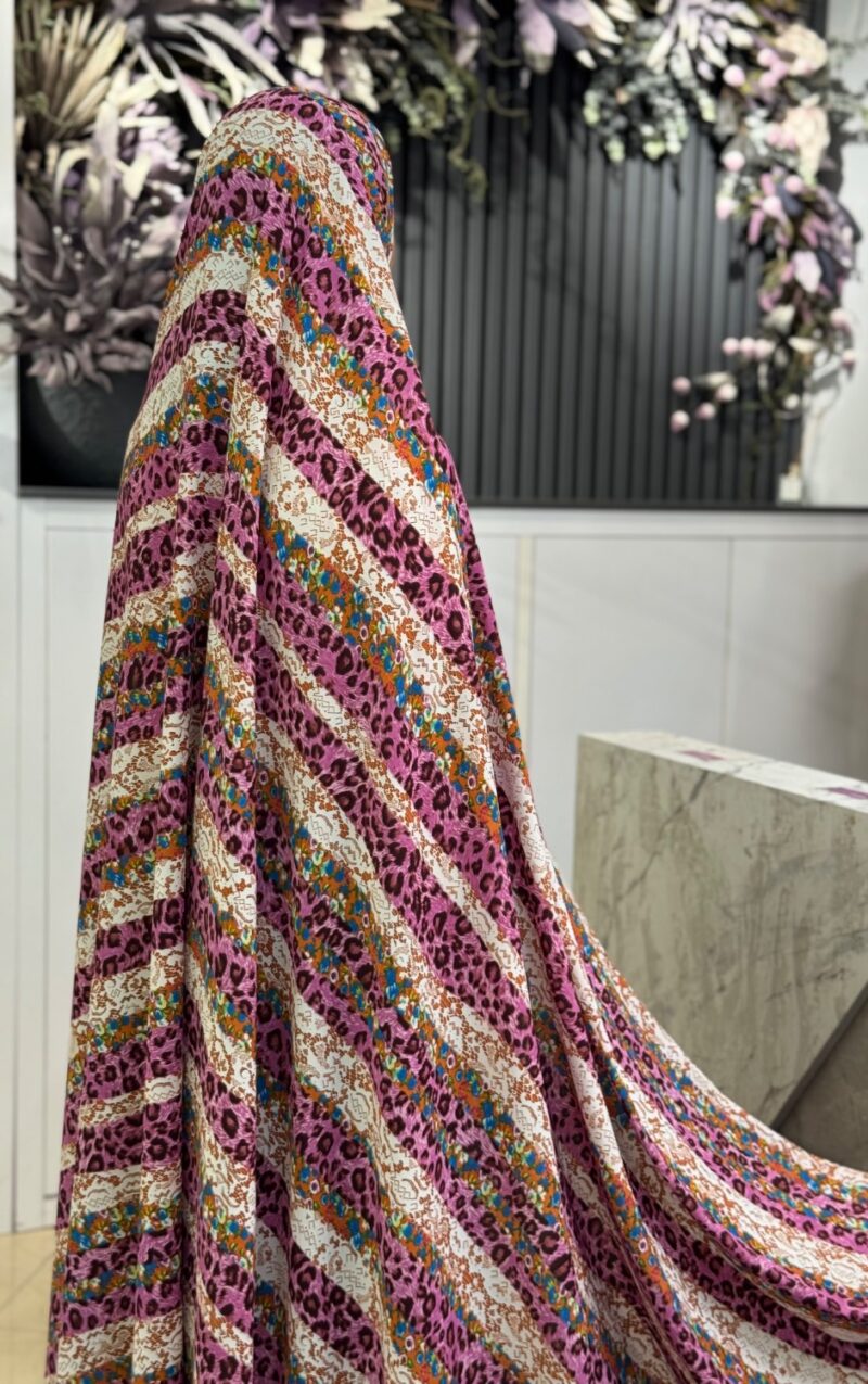 چادر رنگی کرپ ژورژت کد 5415 - Image 1
