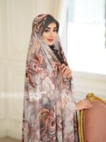 چادر رنگی سیلک اندونزی کد 5430