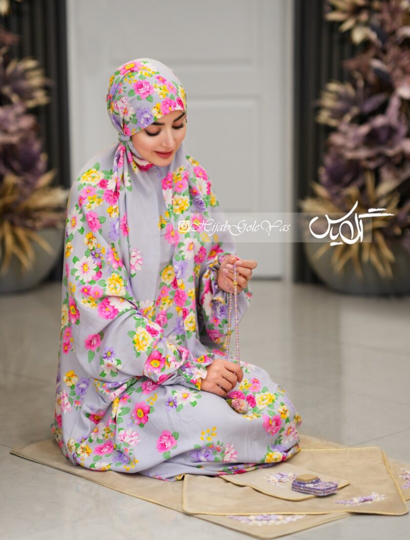 چادر نماز آستین دار نوجوان کد 5538 - Image 1