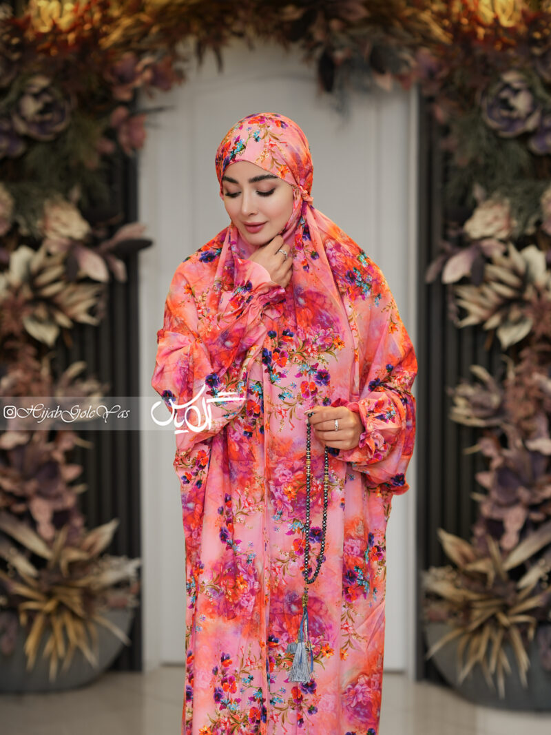 5555 چادر نماز آستین دار کد 5555 - Image 1
