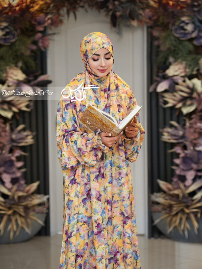 5558 چادر نماز آستین دار کد 5558 - Image 1