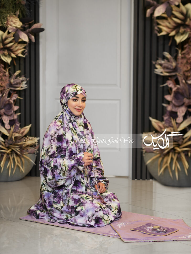 5563 چادر نماز آستین دار کد 5563 - Image 1