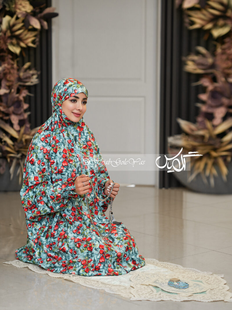 5565 چادر نماز آستین دار کد 5565 - Image 1