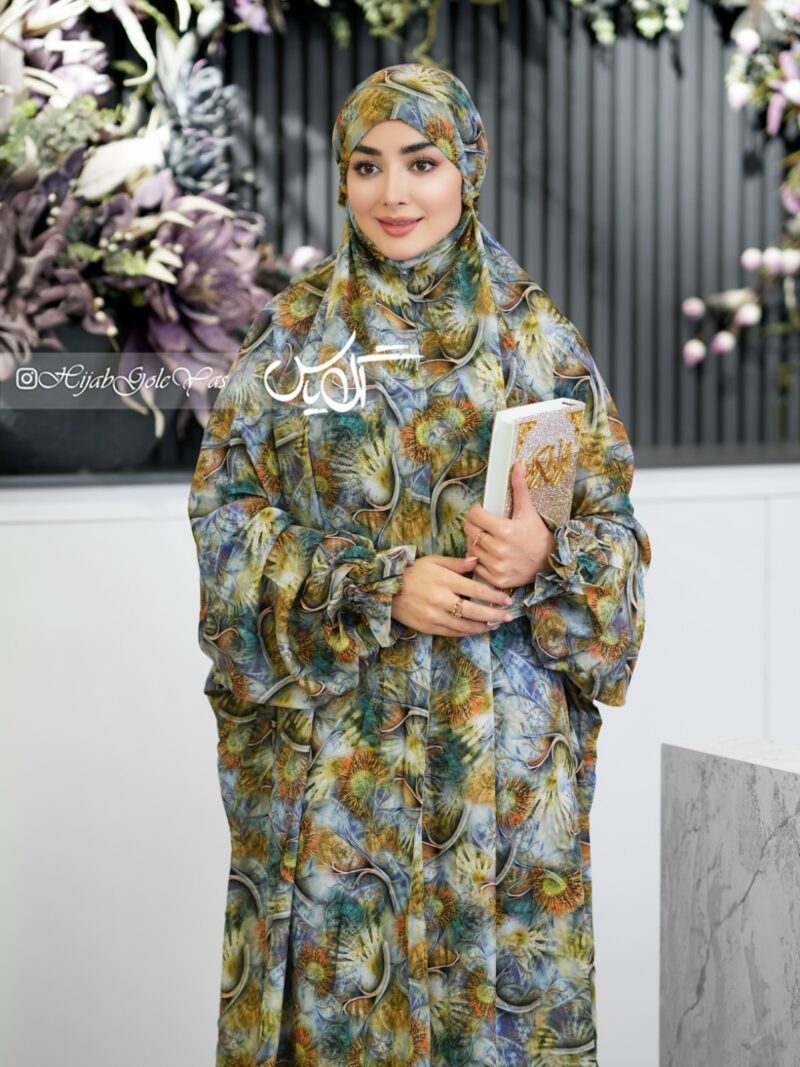 5576 چادر نماز آستین دار کد 5576 - Image 1