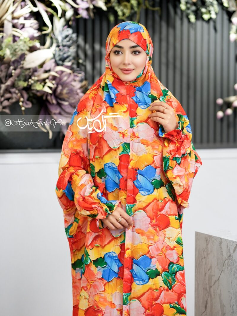 5584 چادر نماز آستین دار کد 5584 - Image 1
