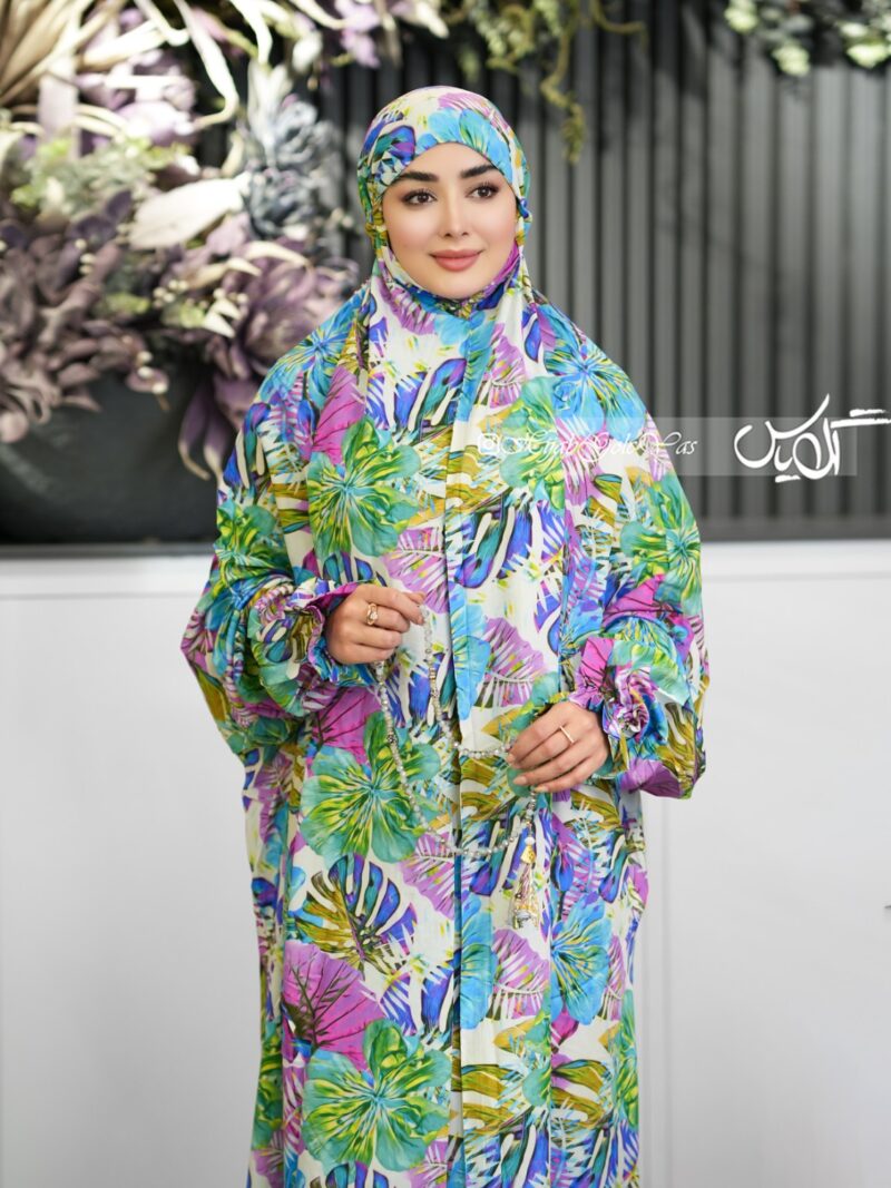 5587 چادر نماز آستین دار کد 5587 - Image 1