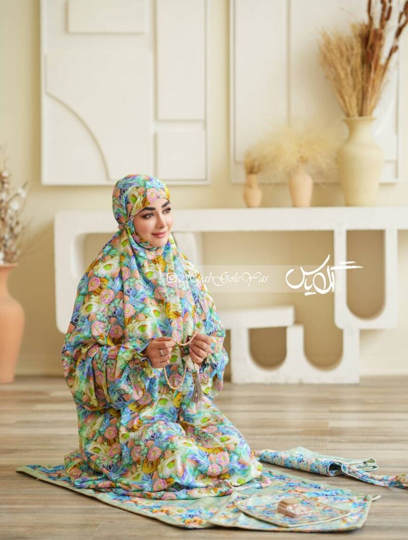 5598 چادر نماز آستین دار کد 5598 - Image 1