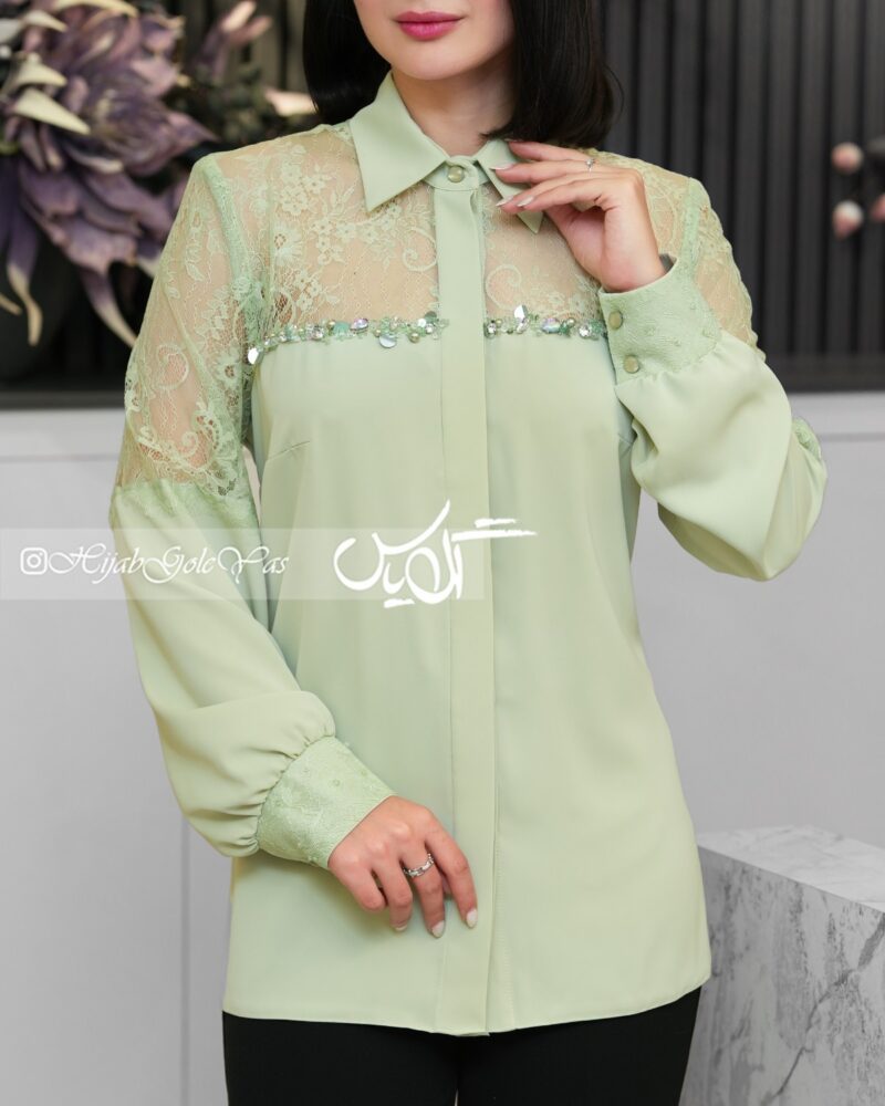 5750 شومیز جواهر کد 5750 - Image 1
