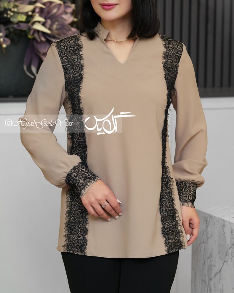 5754 شومیز سلمی کد 5754 - Image 1