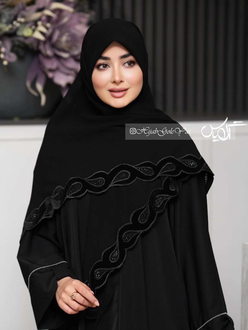 5861 روسری گلدوزی کد 5861 - Image 1