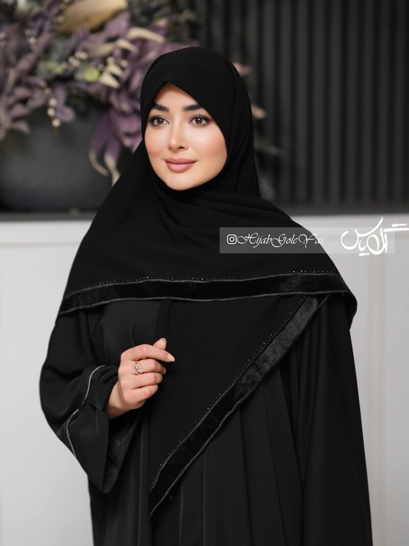 5862 روسری گلدوزی کد 5862 - Image 1