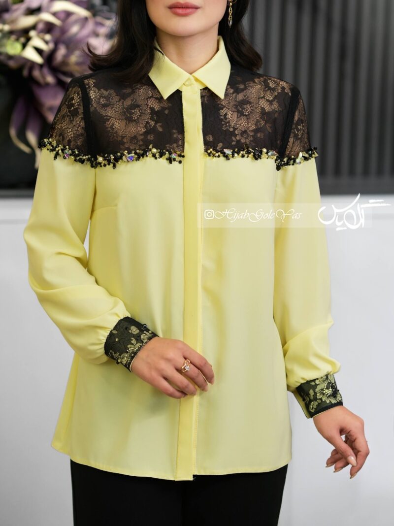 5885 شومیز جواهر کد 5885 - Image 1