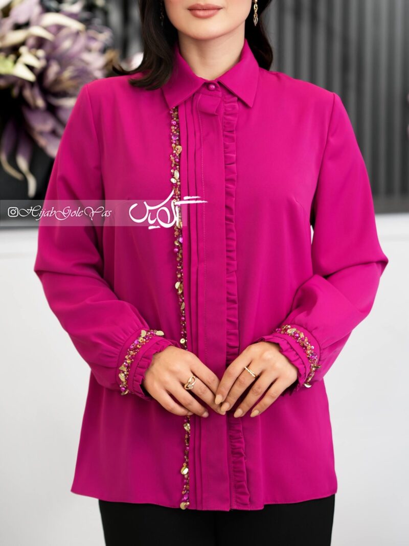 5889 شومیز روژین کد 5889 - Image 1