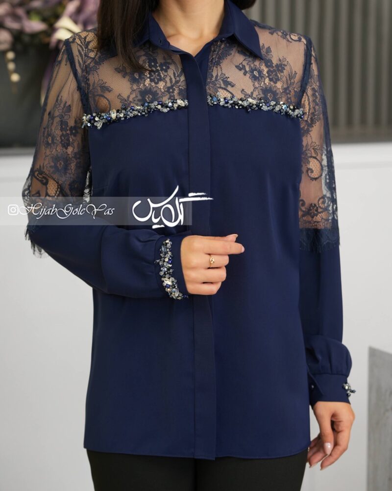 5891 شومیز جواهر کد 5891 - Image 1