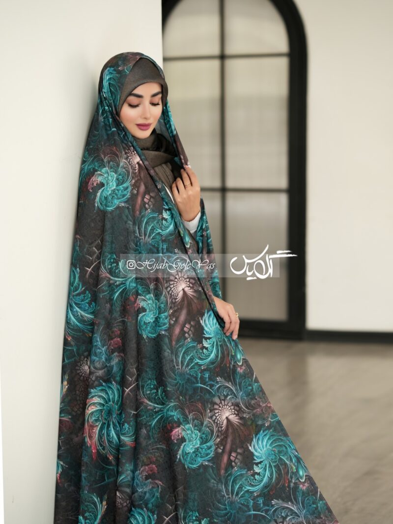 چادر رنگی وال نخی کبیر کد 5934 - Image 1