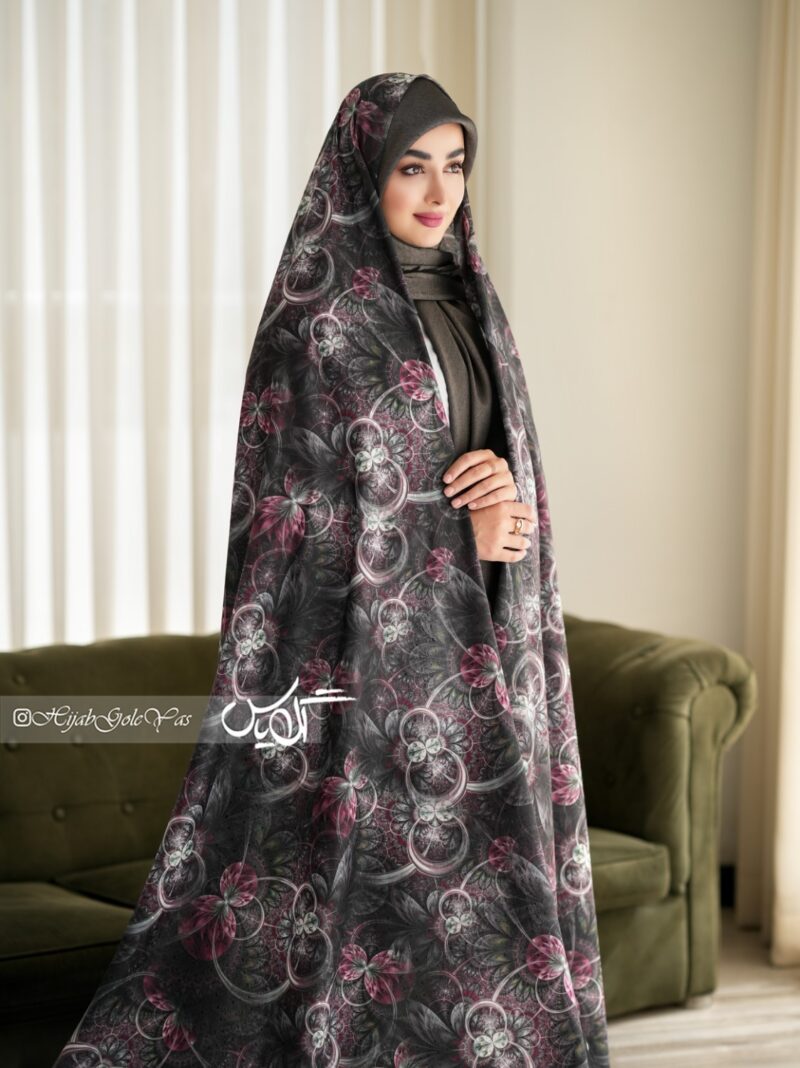 5939 چادر رنگی وال نخی کبیر کد 5939 - Image 1